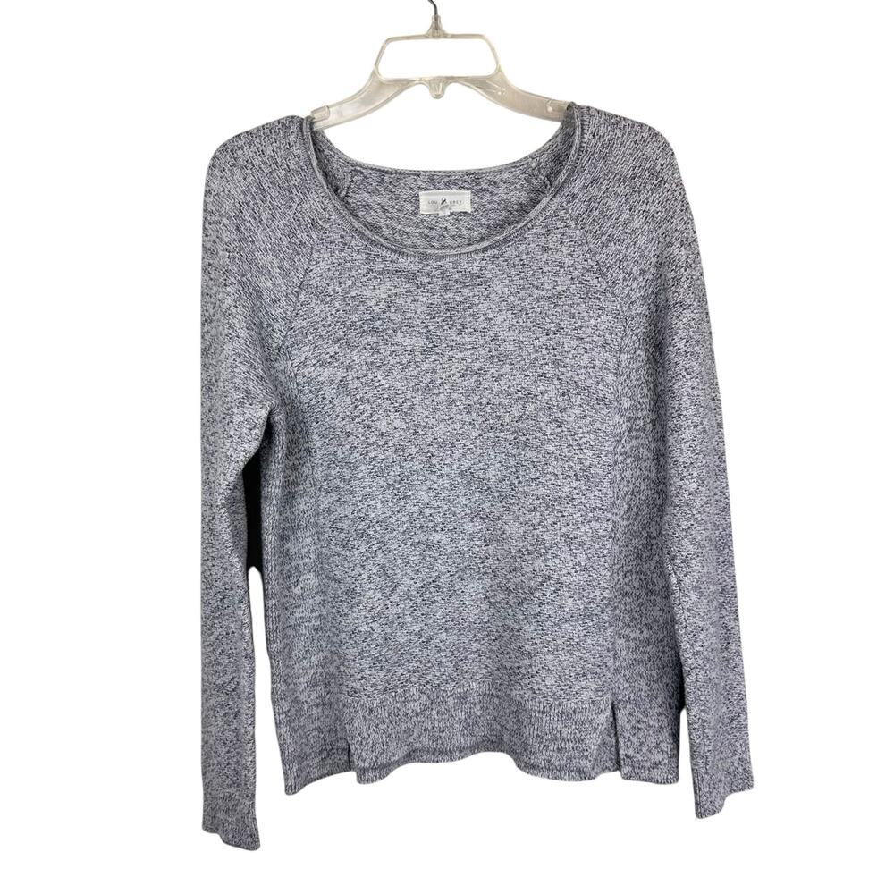 Lou & Grey Heathered Lightweight Sweater Size Small